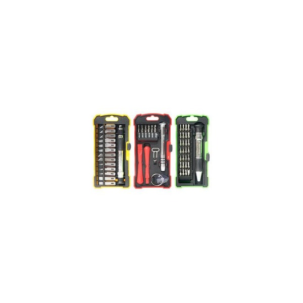 Cable Wholesale Hobby and Repair Set. 17-piece Smart phone repair kit. 28-piece Precision screwdriver set 9005-10130 - main